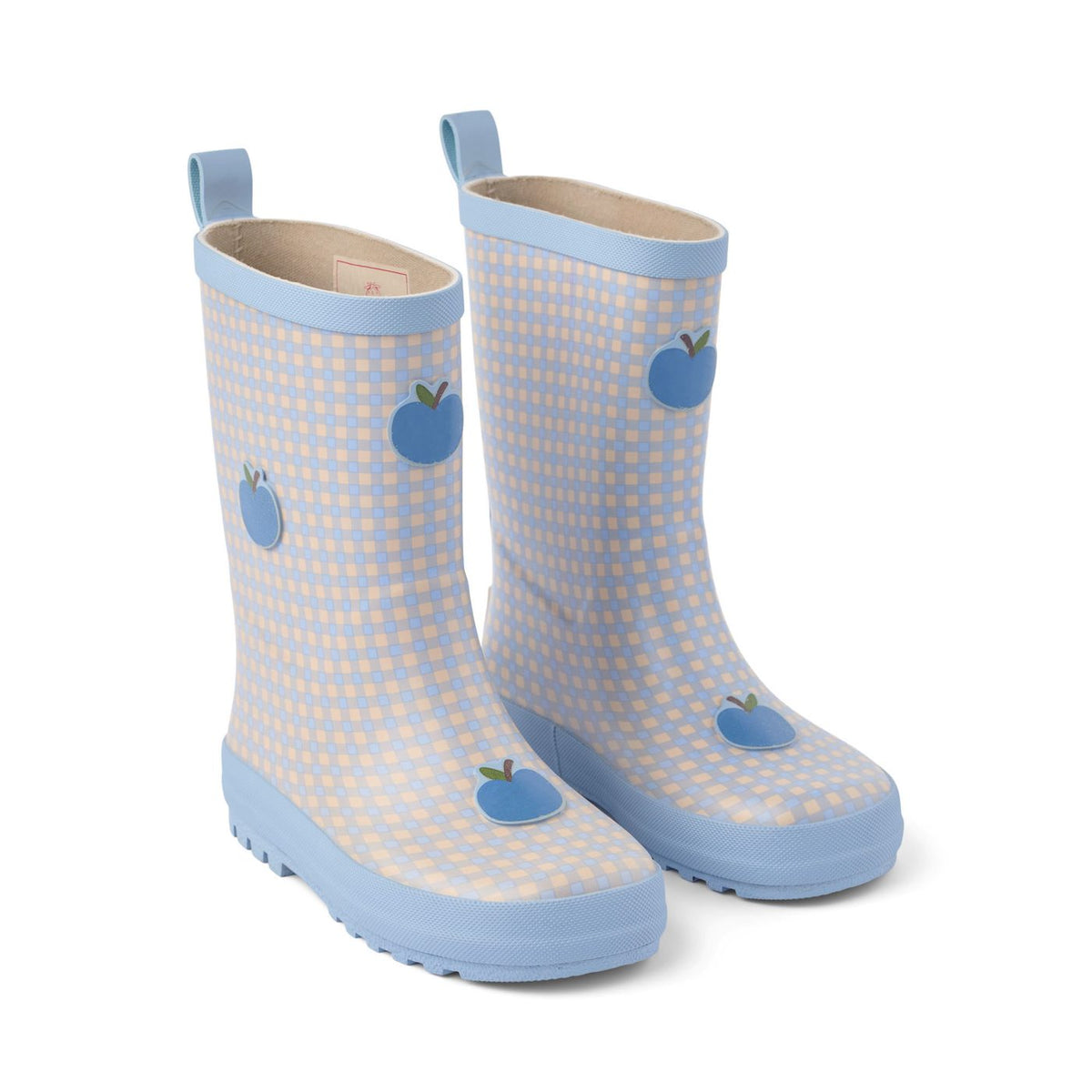 FLOSS - SHOES - MISTY RAIN BOOTS - APPLE GINGHAM