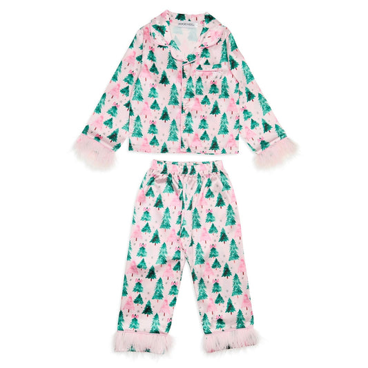 MINI DREAMERS - TG - CHRISTMAS TREES FEATHER SILKY SET