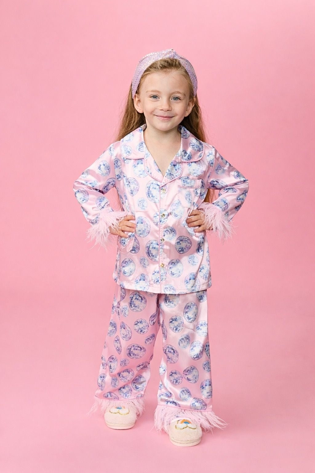 MINI DREAMERS - BG - DISCO BALL FEATHER SET