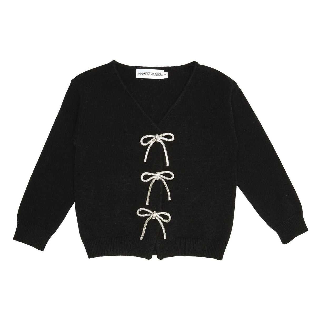 MINI DREAMERS - TG - SHAYLEE CARDIGAN - BLACK