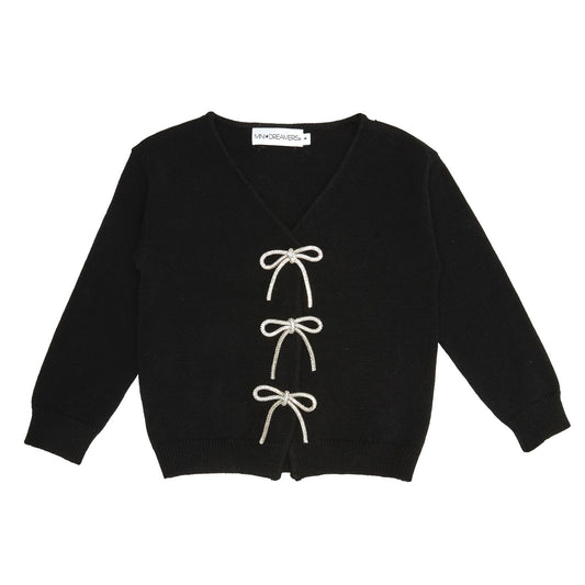 MINI DREAMERS - TG - SHAYLEE CARDIGAN - BLACK
