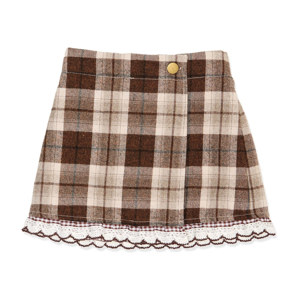 MINI DREAMERS - BG - SAMANTHA PLAID SKIRT