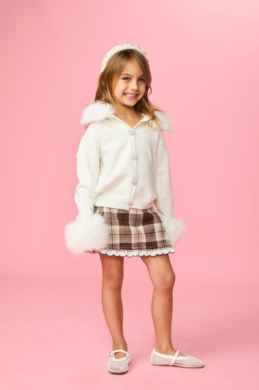 MINI DREAMERS - BG - SAMANTHA PLAID SKIRT