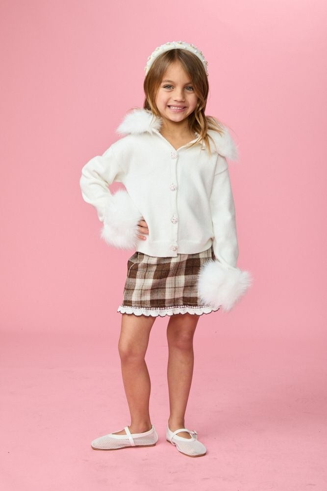 MINI DREAMERS - BG - SAMANTHA PLAID SKIRT