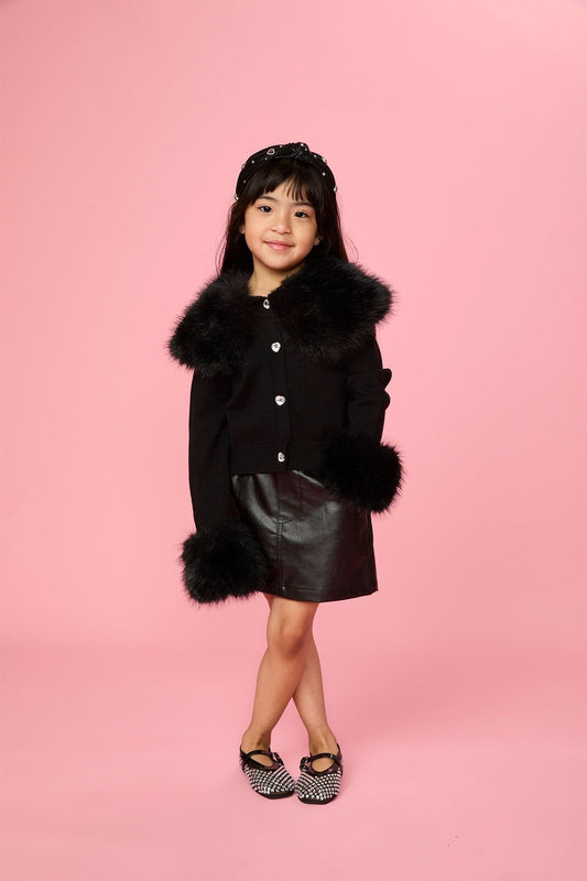 MINI DREAMERS - BG - RILEY SKIRT - BLACK