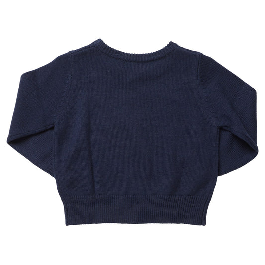 BB Boys Oliver Sweater - Navy Santa