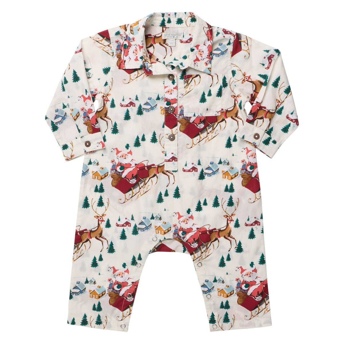 BBY Baby Boys Easton Jumper - Santa Sleigh