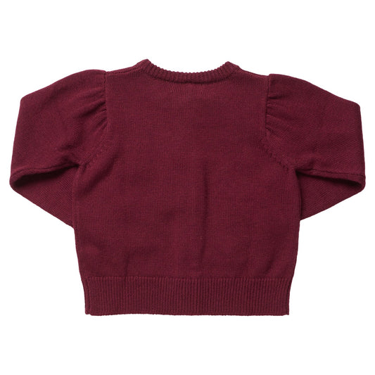 TG Girls Constance Sweater - Holiday Patches