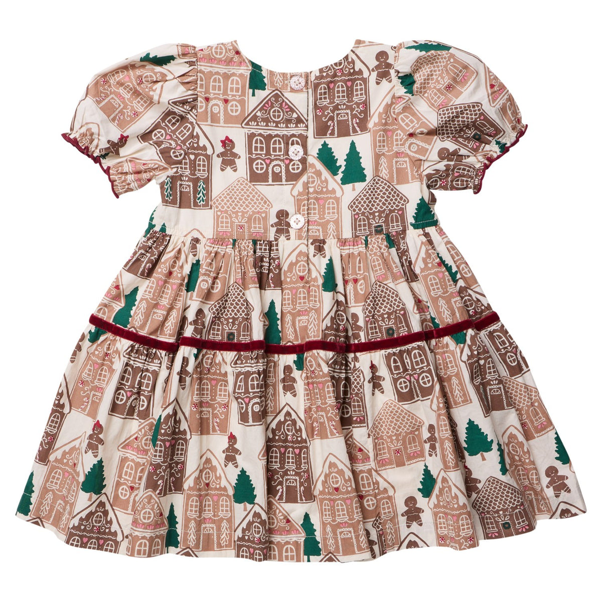 BG Girls Eliza Dress - Gingerbread Houses
