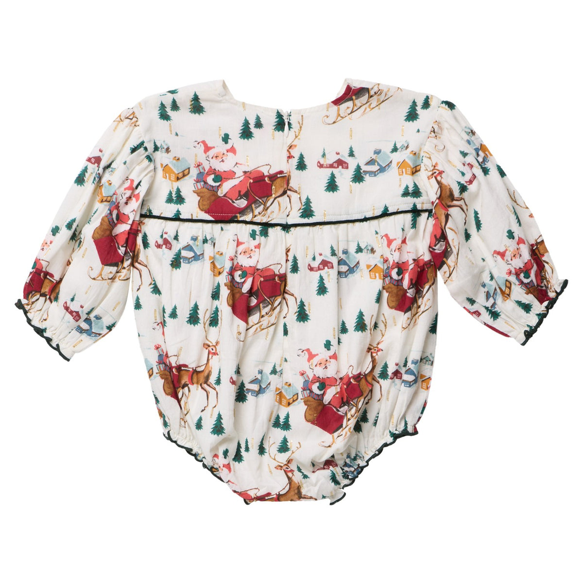 BBY Baby Girls Wynne Bubble - Santa Sleigh