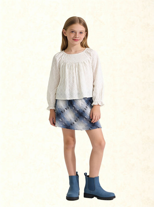 ALTO MODAS - BG - IVORY SIENNA BLOUSE