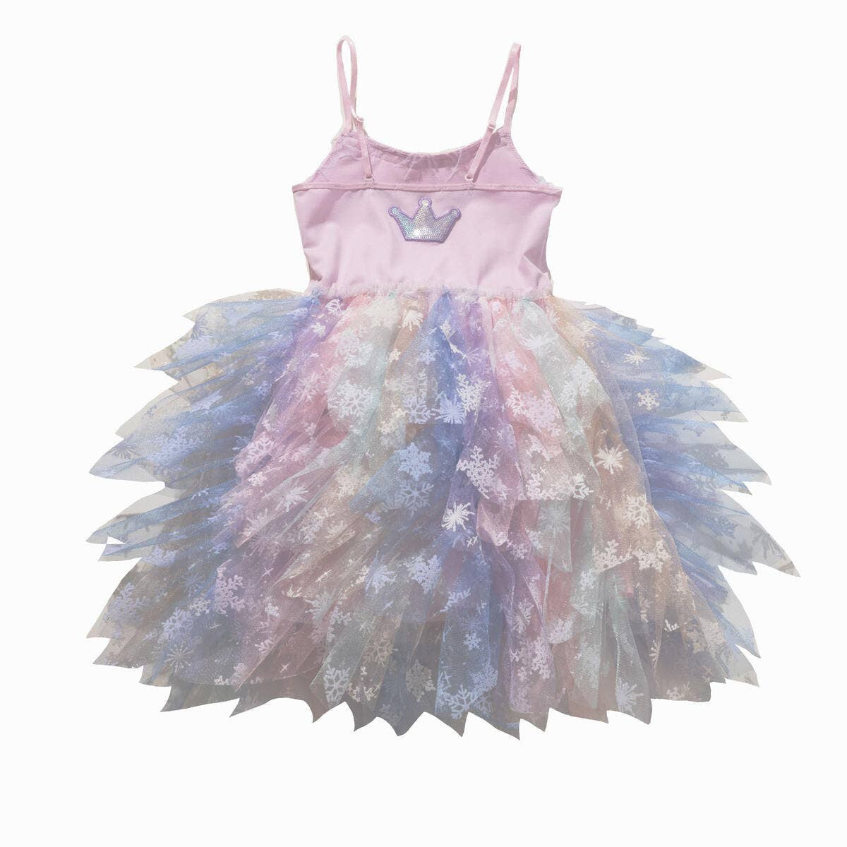 PETITE HAILEY - BBY - FUR WAVED TUTU DRESS - PURPLE