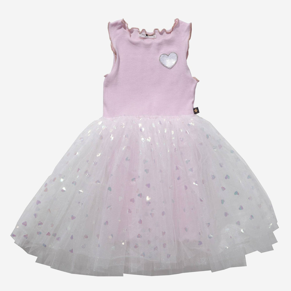 PETITE HAILEY - BBY - ANDREA TUTU DRESS - WHITE