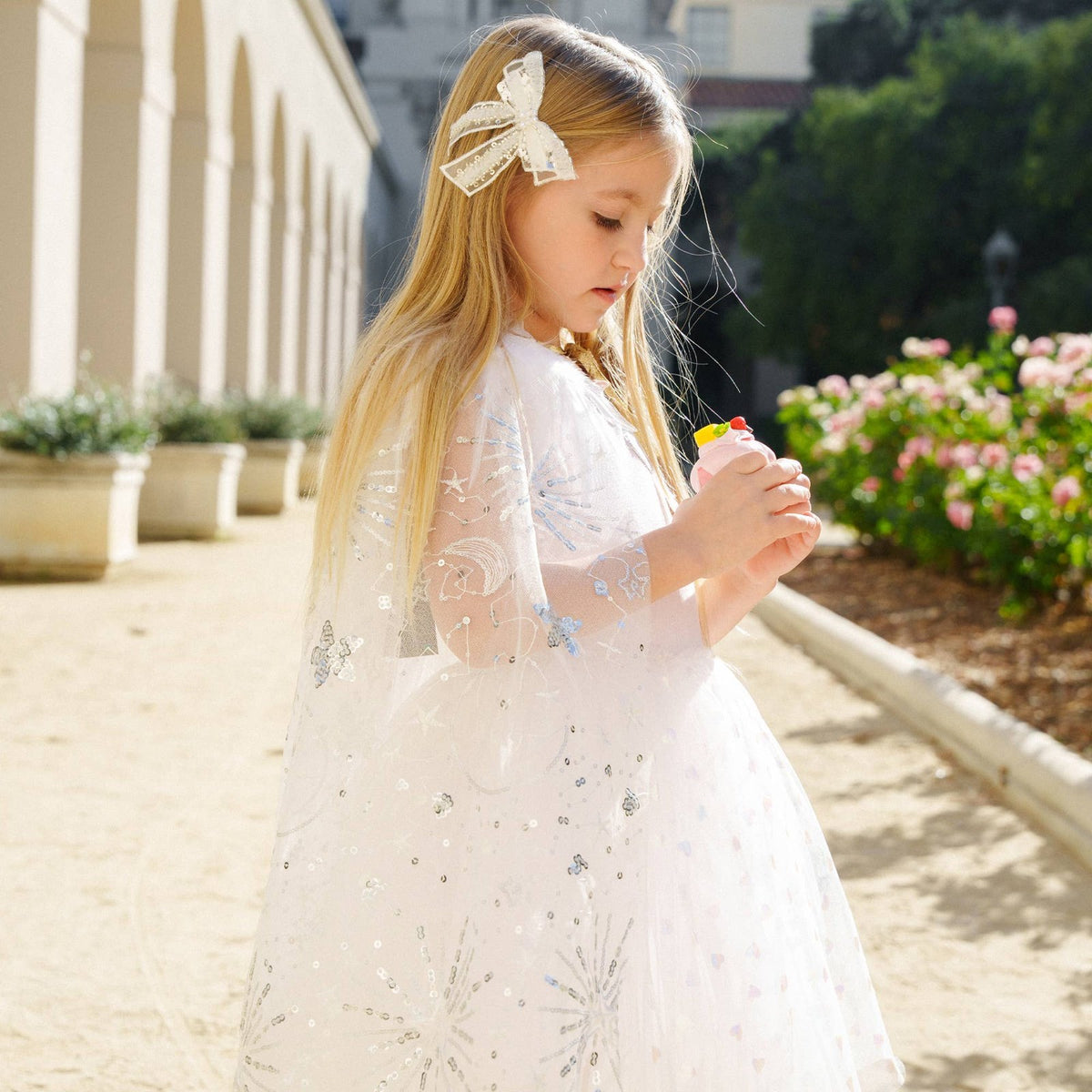 PETITE HAILEY - BBY - ANDREA TUTU DRESS - WHITE