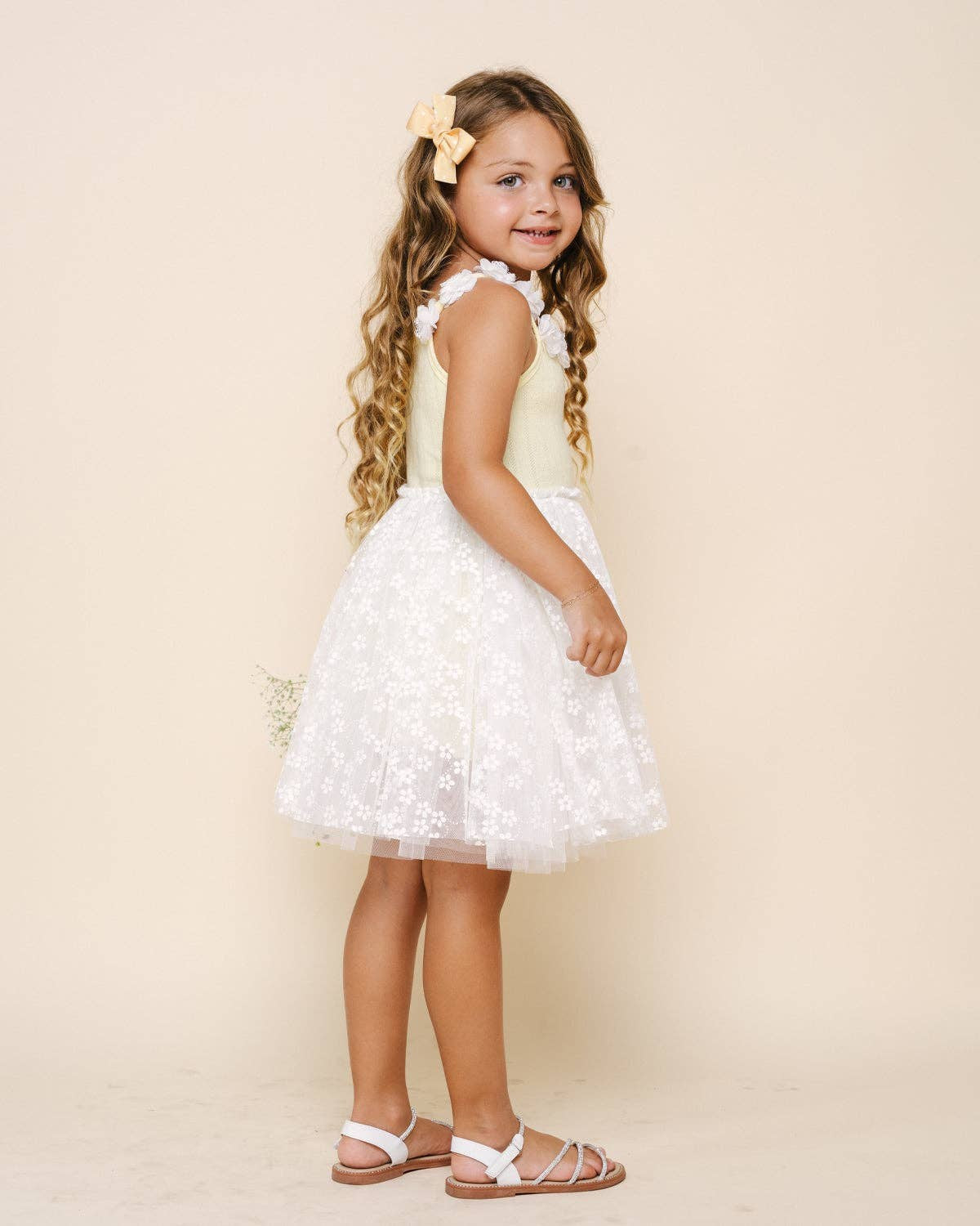 PETITE HAILEY - TG - EDEN FLOWER TUTU - YELLOW