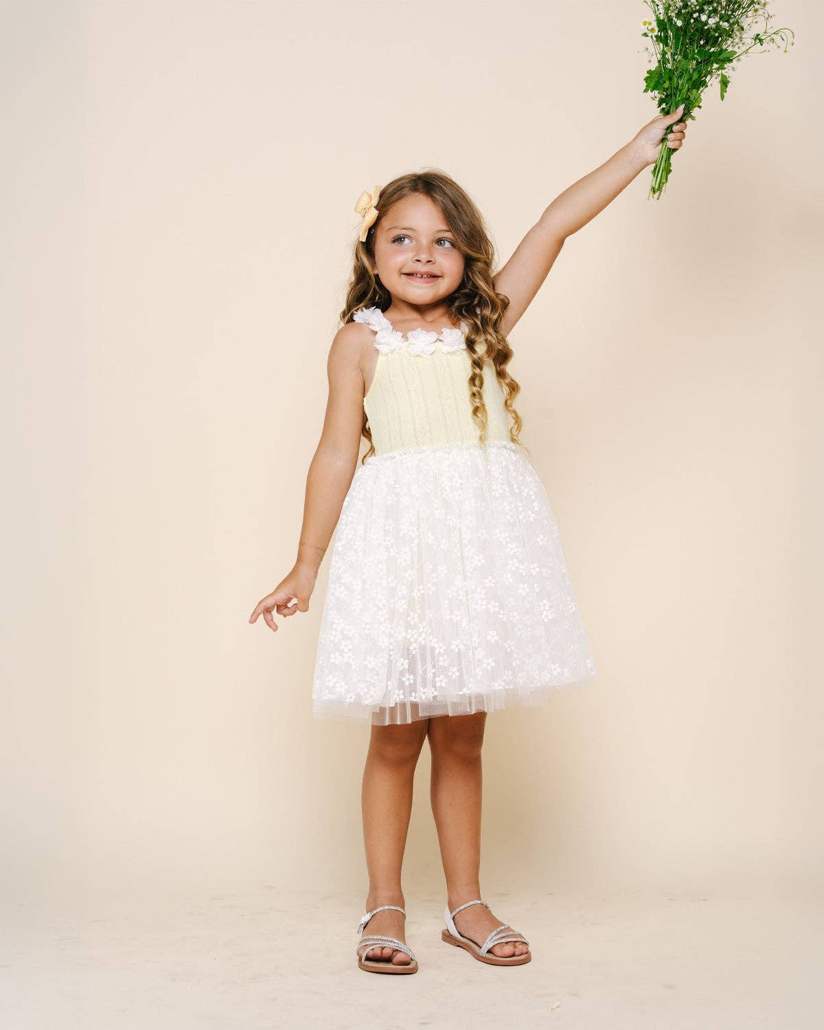 PETITE HAILEY - TG - EDEN FLOWER TUTU - YELLOW