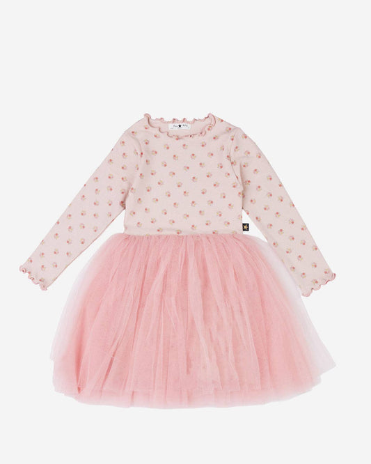 PETITE HAILEY - TG - PROM FLOWER TUTU - PINK F