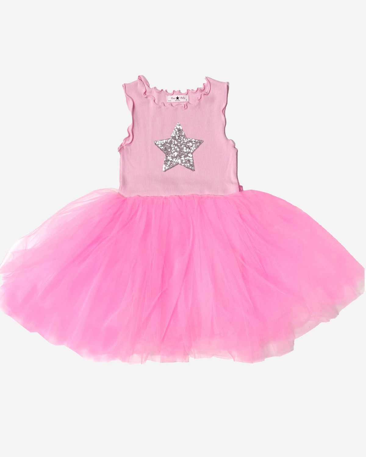 PETITE HAILEY - BBY - STAR TUTU DRESS - PINK