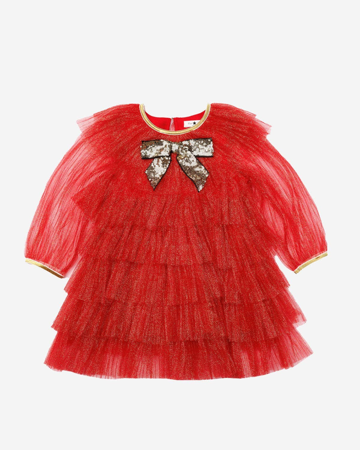 PETITE HAILEY - TG - ANNY 6 LAYERED TUTU DRESS - RED