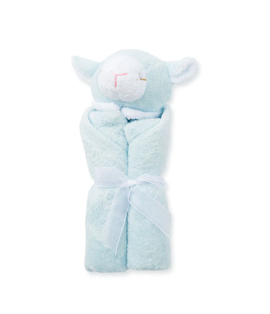 ANGEL DEAR - ACC - LAMB BLANKIE - BLUE