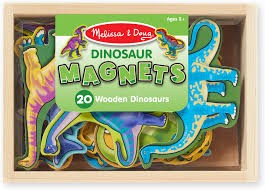 MELISSA & DOUG - T&B - WOODEN DINOSAUR MAGNETS