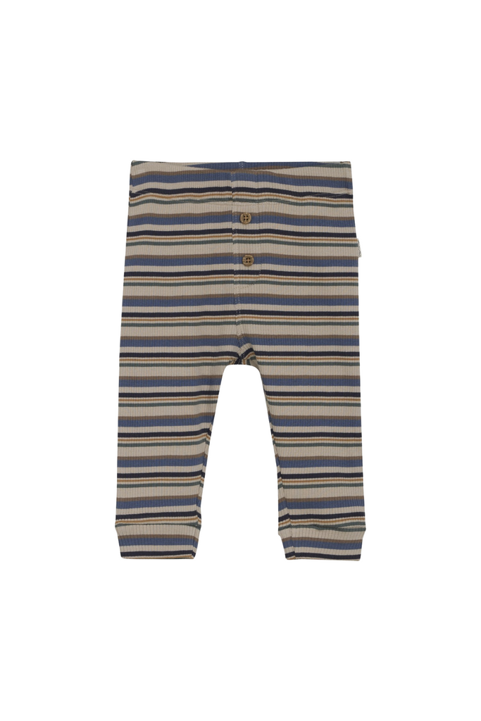 Robo - China Blue Ribbed Pants