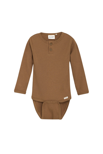 Robo - Brown Sugar Long Sleeve Bodysuit