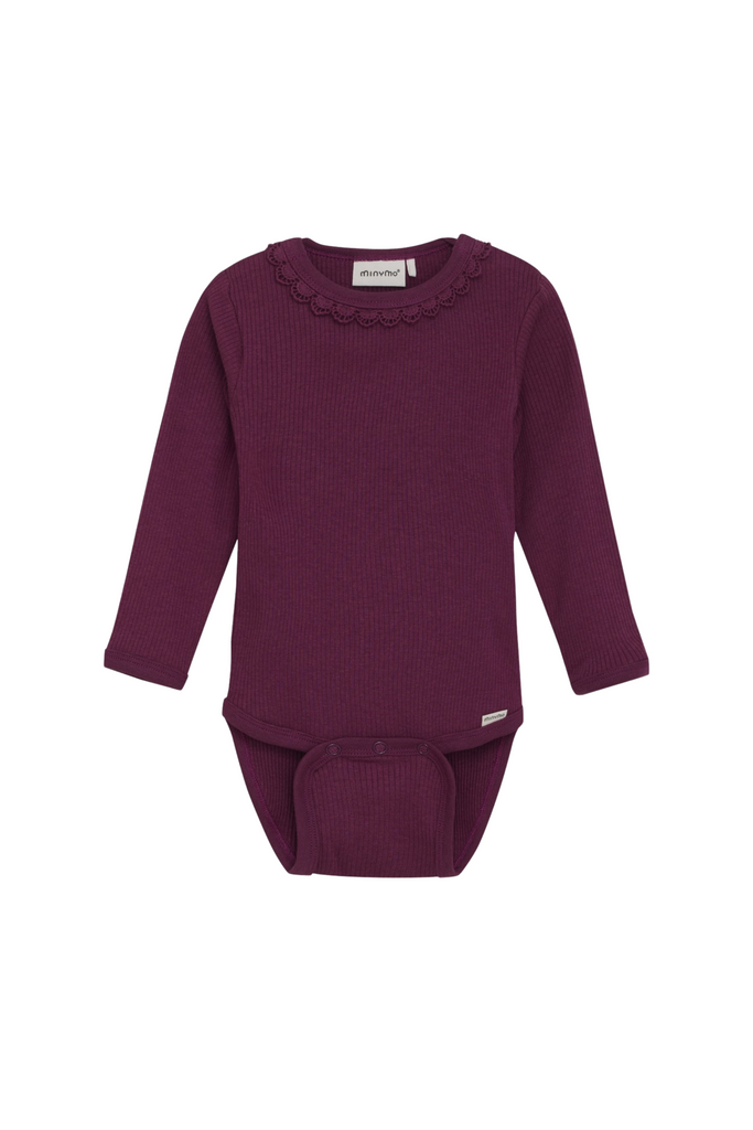 Robo - Raspberry Coulis Long Sleeve Bodysuit