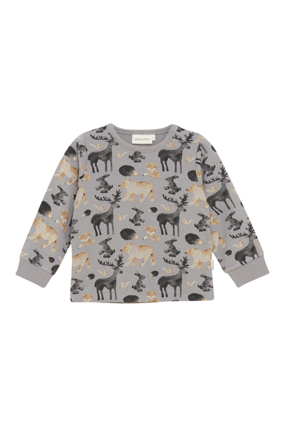 Robo - Grey Cloudburst T-Shirt Sweat