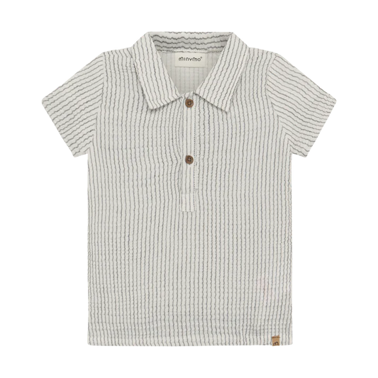 MINYMO - BBY - SHIRT SS Y/D - ODYSSEY GRAY