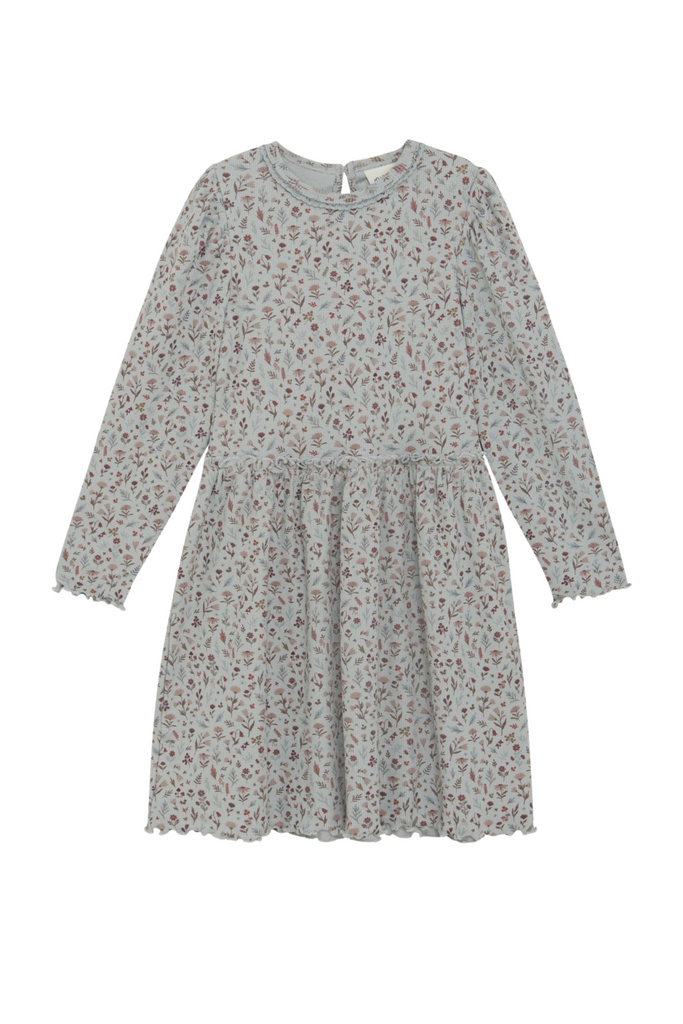 Robo - Puritan Gray Long Sleeve Dress