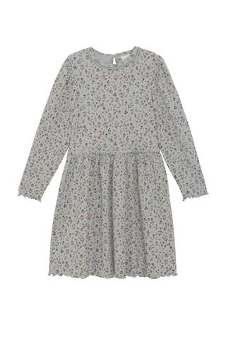 Robo - Puritan Gray Long Sleeve Dress