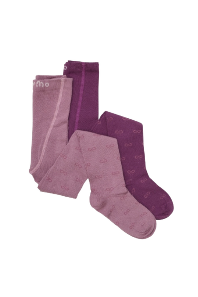Robo - Mauve 2-Pack Patterned Stockings