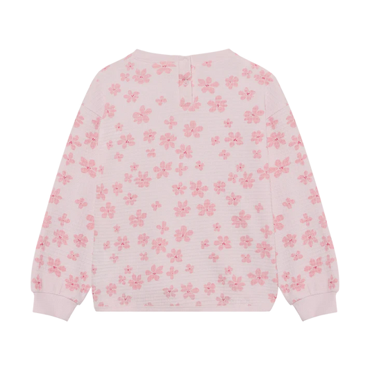 MINYMO - TG - SWEATSHIRT LS AOP - RAINDROPS ON ROSES