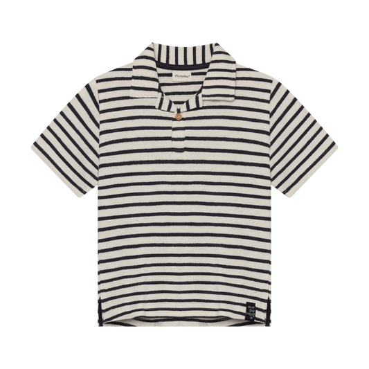 MINYMO - BB - POLO T-SHIRT SS Y/D - VANILLA ICE