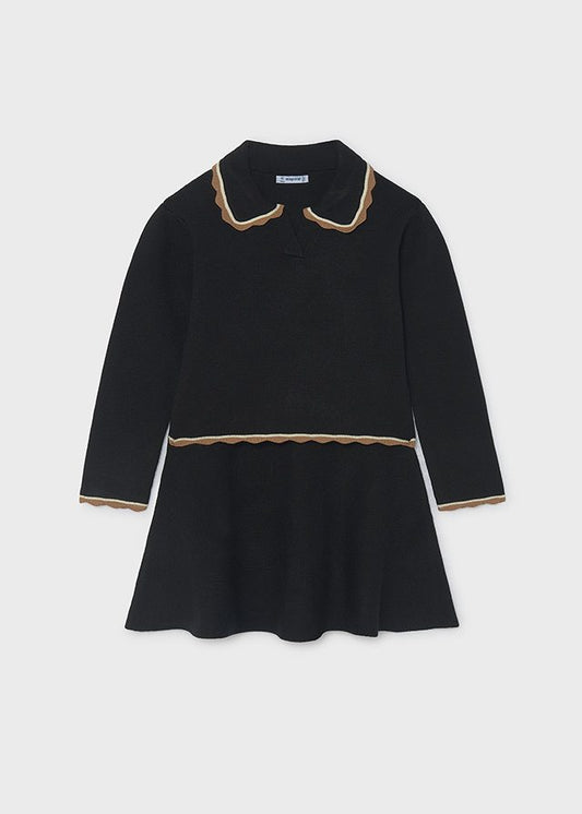 MAYORAL - BG - TRICOT SKIRT - BLACK