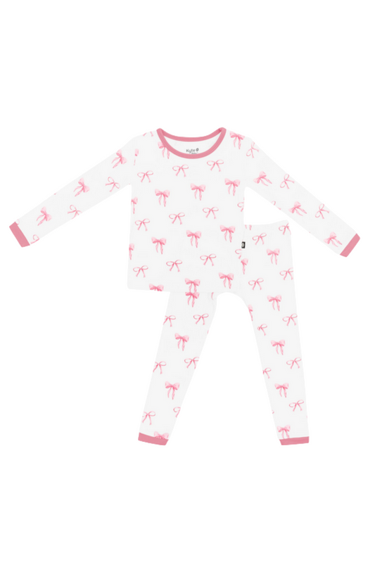 Kyte Baby - Bow Long Sleeve Pajamas