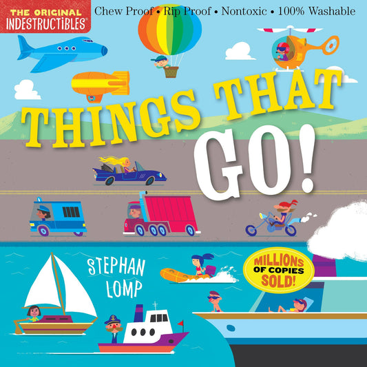 HACHETTE BOOK GROUP - T&B - INDESTRUCTIBLES: THINGS THAT GO!