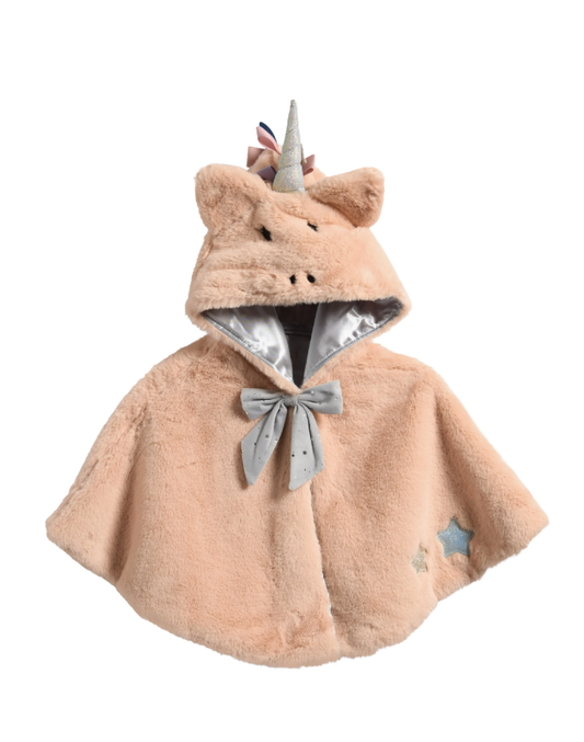 MIMI & LULA - T&B - UNICORN CAPE - BEIGE