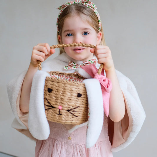 MIMI & LULA - ACC - EASTER BUNNY BASKET - NEUTRAL