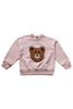 Petite Hailey - Bear Pink Sweatshirt Set (2-6X)