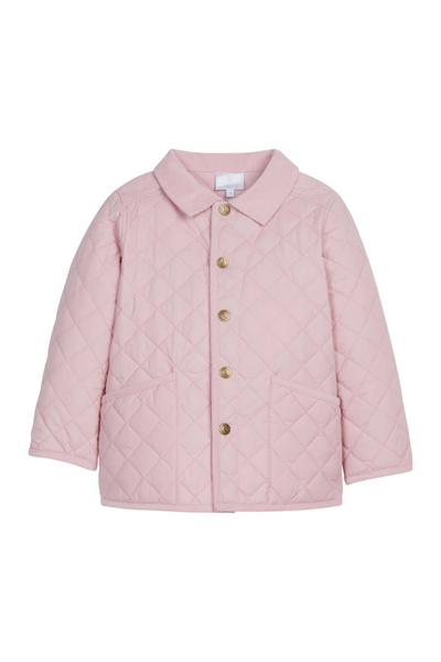 Classic Pink Quilted Jacket (2-6X)
