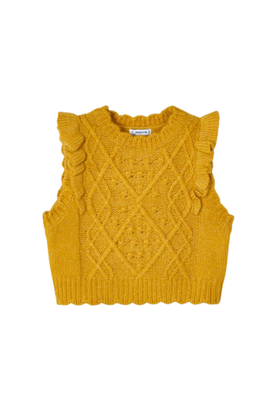 Mustard Vest (2-6X)