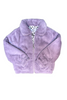 Light Purple Sky Faux Fur Jacket (7-16)