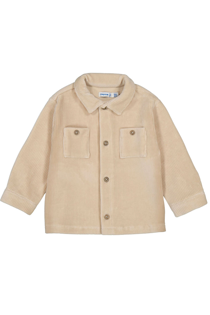 Knit Overshirt Cereal