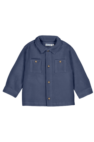 Blue Whale Knit Overshirt
