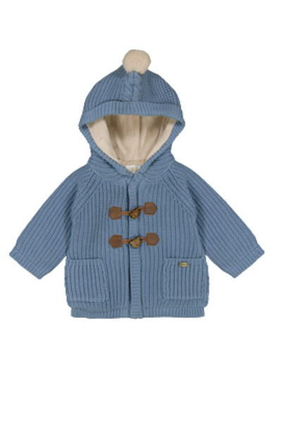 Blue Knit Cardigan