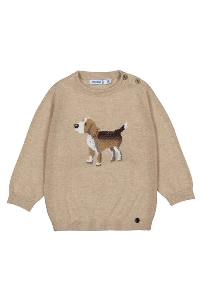 Beige Dog Jumper
