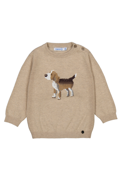 Beige Dog Jumper
