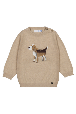 Beige Dog Jumper